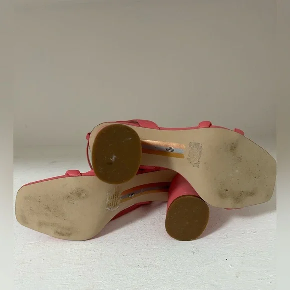 Sam Edelman Pink Strappy Heels - Picture 6 of 6